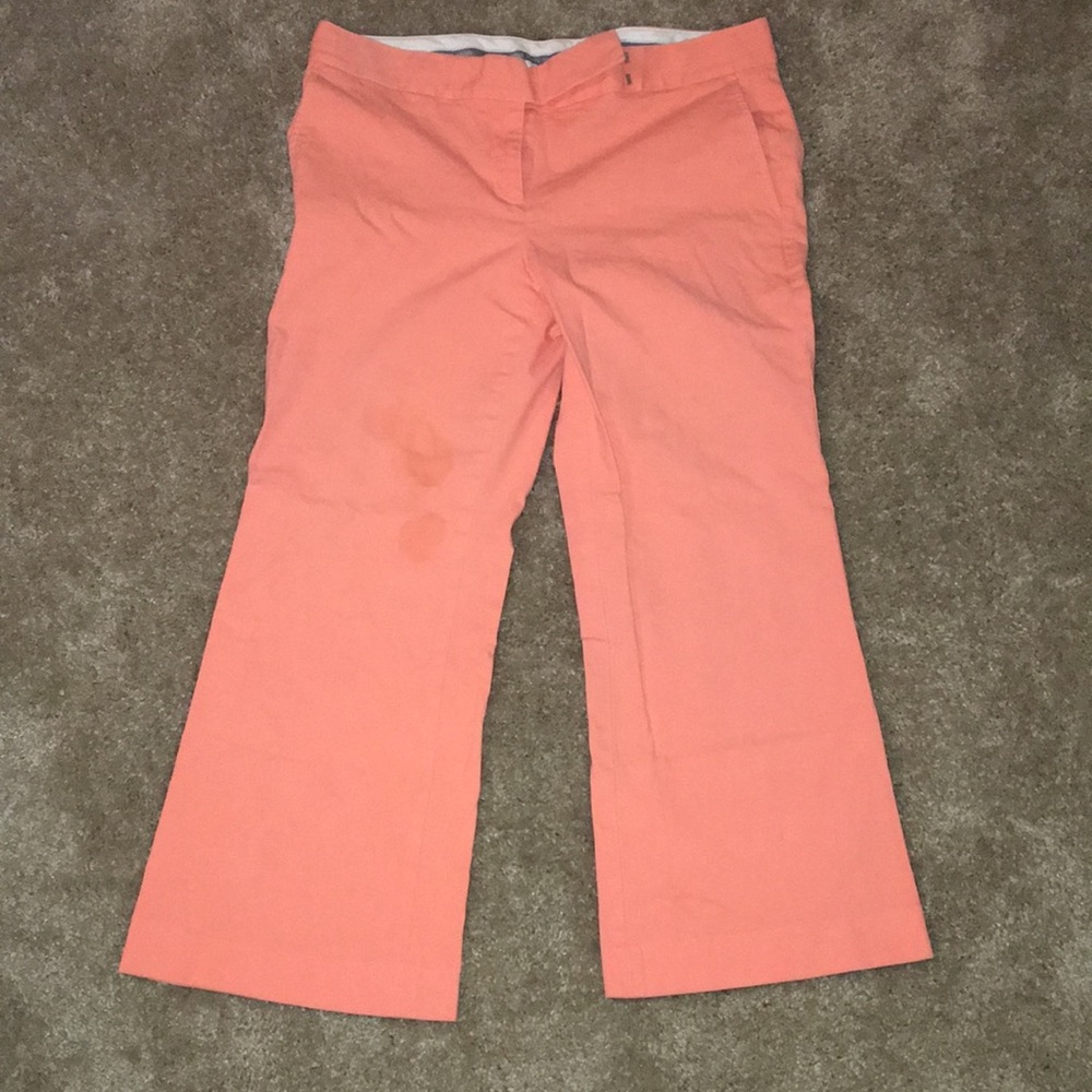 Express Coral Capri Pants